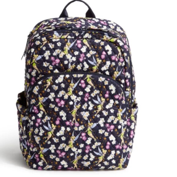 Vera Bradley Handbags - Vera Bradley Disney Tinker Bell's Flight Essential Large Backpack
